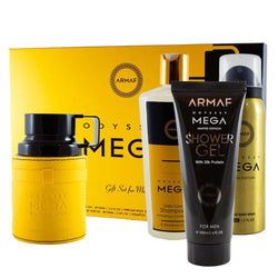 Armaf Set - Odyssey Mega 3.4 Eau de Parfum + 3.4Bl + 1.7 Deodorant + 8.4 Shampoo