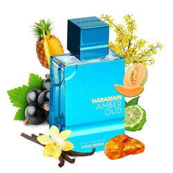 Al Haramain Amber Oud Aqua Dubai EXTRAIT DE PARFUM SPRAY 3.4 Oz for UNISEX
