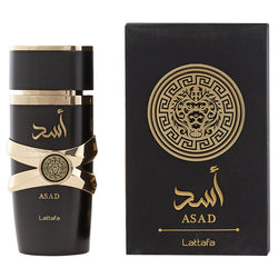 Lattafa Asad by Lattafa EAU DE PARFUM SPRAY 3.4 Oz for MEN