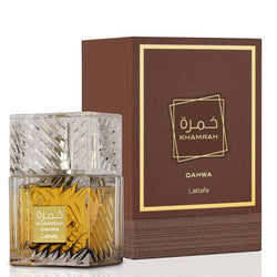 Lattafa Khamrah Qahwa by Lattafa EAU DE PARFUM SPRAY 3.4 Oz for UNISEX