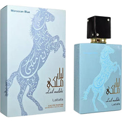 Lattafa Lail Maleki Moroccan Blue by Lattafa EAU DE PARFUM SPRAY 3.4 Oz for UNISEX
