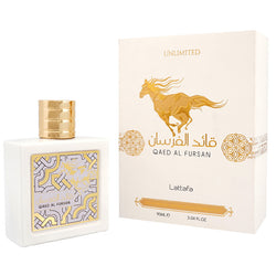 Lattafa Qaed Al Fursan Unlimited by Lattafa EAU DE PARFUM SPRAY 3 Oz for UNISEX
