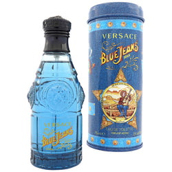 Blue Jeans for Men by Versace Eau de Toilette Spray (new Packaging) 2.5 Oz